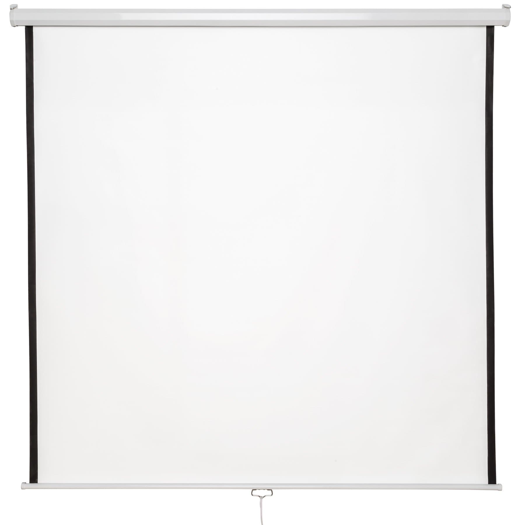 🎬 Tectake® Heim Kino Beamer Leinwand - HDTV & 3D Tauglich 🎥