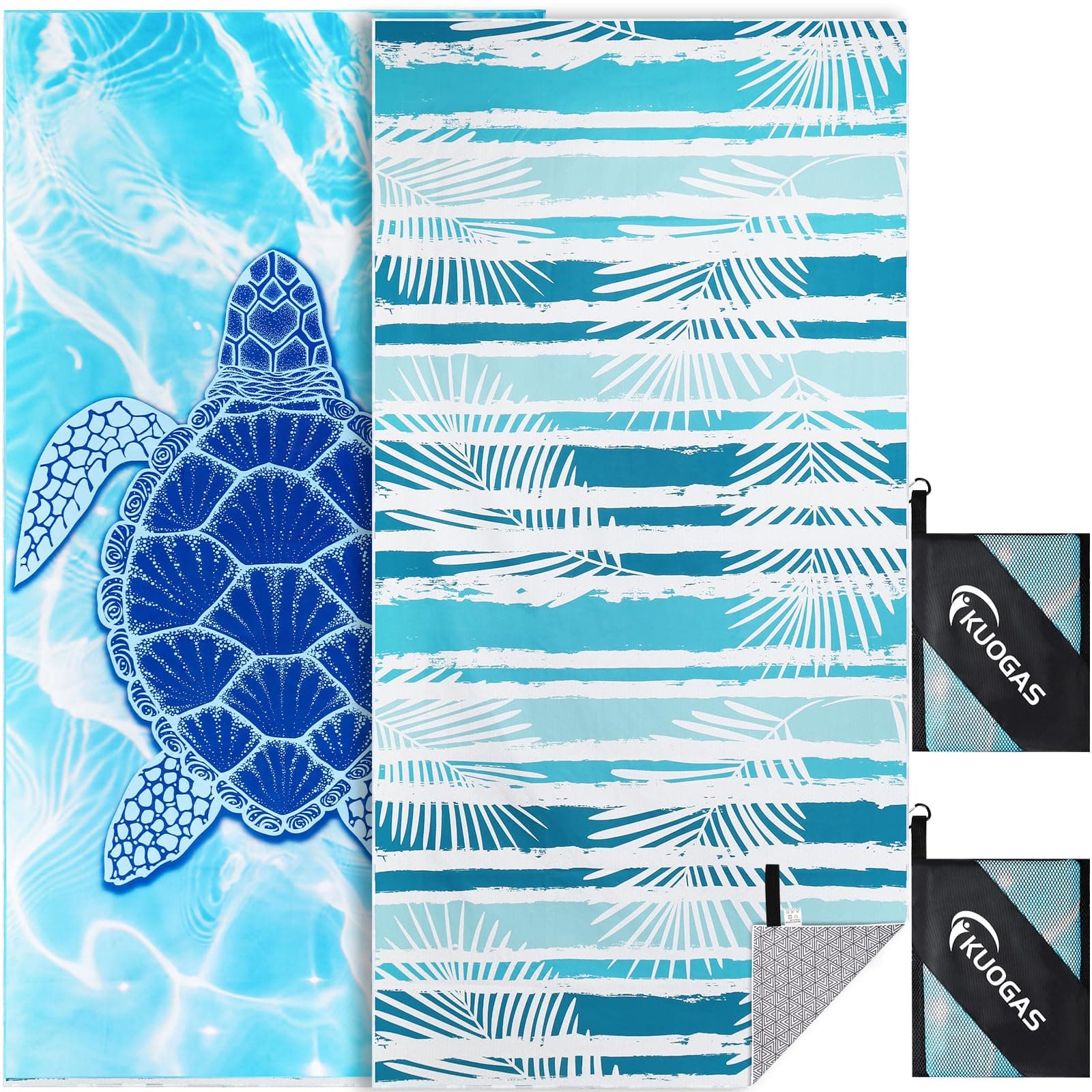 Angebot: KUOGAS Strandtuch XXL 2er Set 🏖️