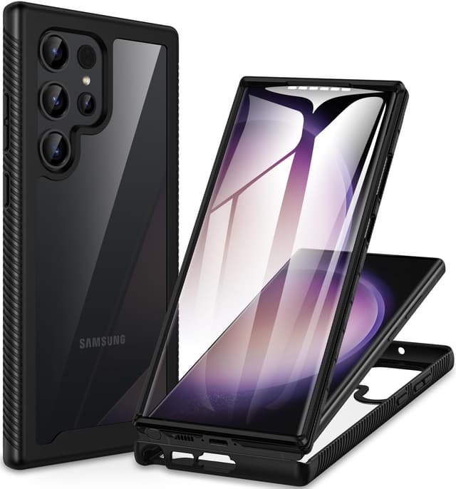 🌟 CENHUFO für Samsung Galaxy S23 Ultra 5G Hülle - 360 Grad Schutzhülle 📱🔒
