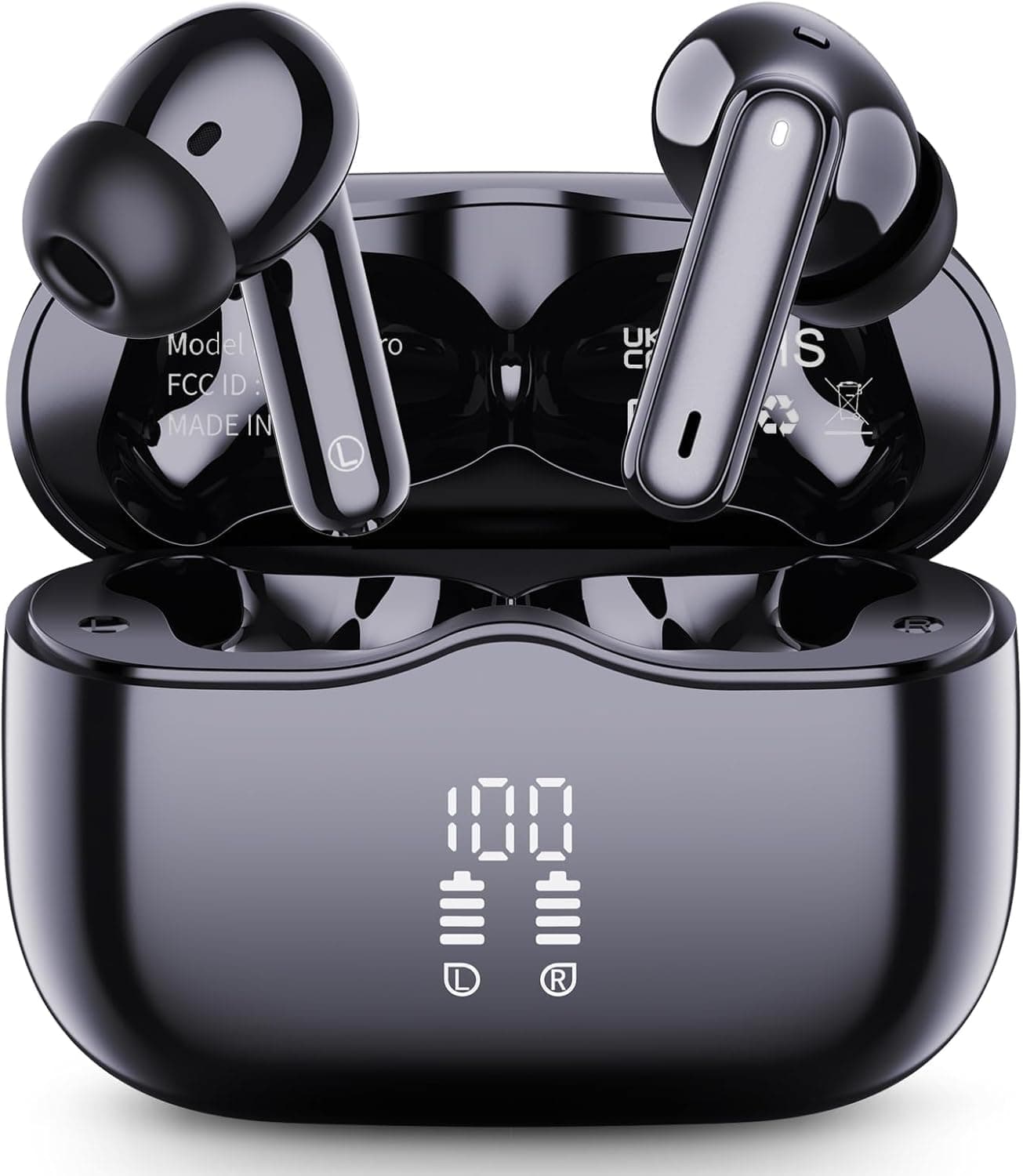 Bluetooth Kopfhörer In Ear Kabellos Bluetooth 5.4 HiFi Stereo 🎵🎧