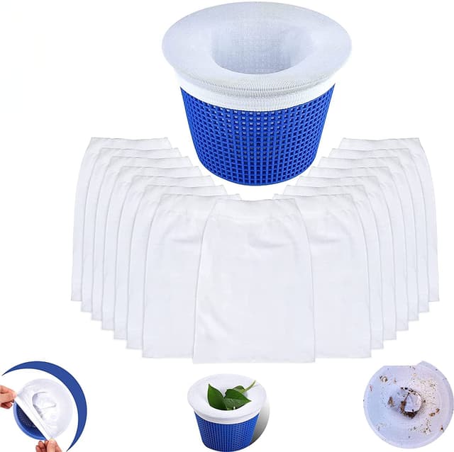 🏊‍♂️🧦 Premium Pool Skimmer Socken 20 Stück - Pool Filter Schutz