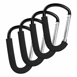 👶 LALAGO Kinderwagen-Haken, 4er-Pack 16cm Karabinerhaken 🛒