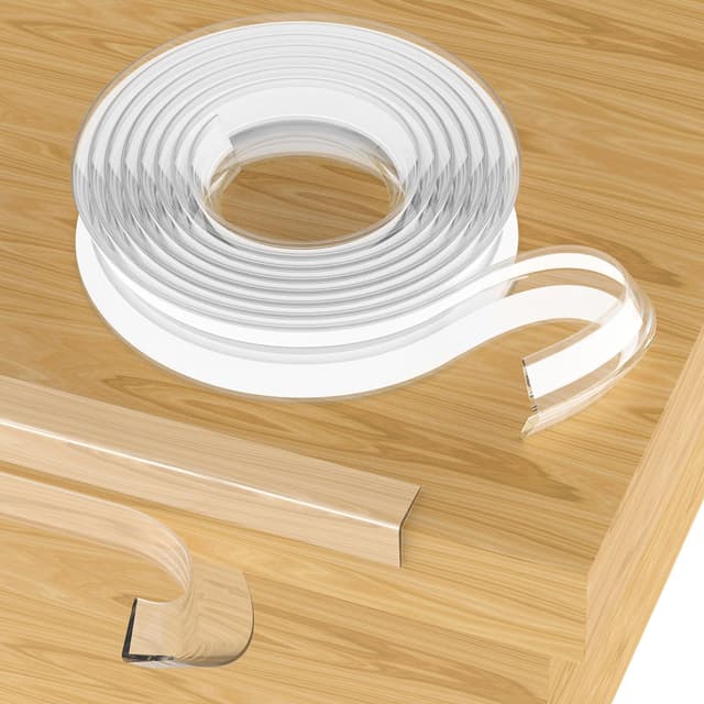 👶🛡️ Vicloon Kantenschutz Transparent, 30mm×2m Extra Stark Transparent Selbstklebend