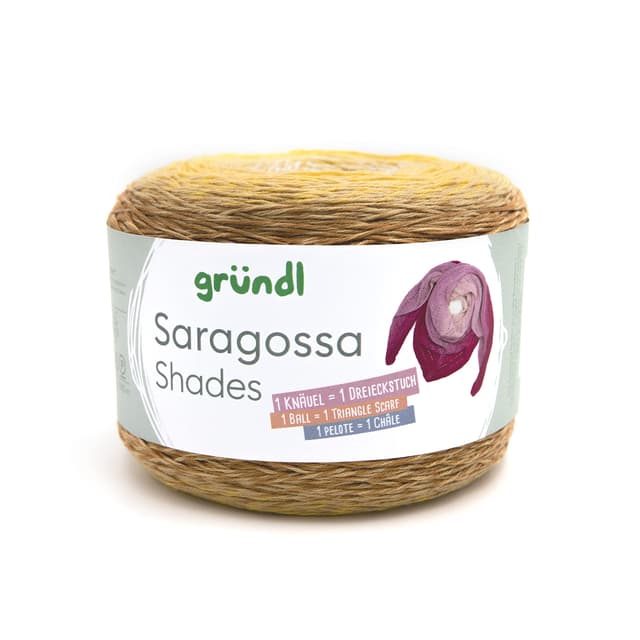 🧶 Tolles Angebot! Bobbel Farbverlaufsgarn 1000m Gründl Saragossa Shades