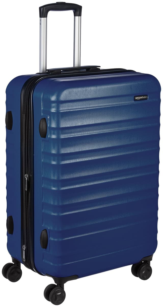 🧳 Amazon Basics Hartschalen-Koffer 68 cm Marineblau - Deal des Tages! 🌟