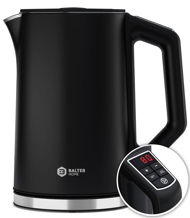 🔥 Super Angebot! Balter Edelstahl Wasserkocher mit Temperatureinstellung
