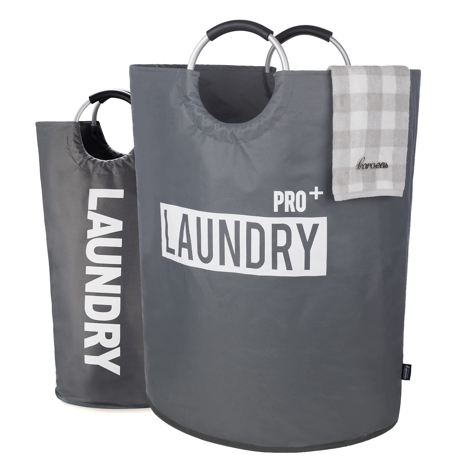👕🧺 Caroeas 150L Großer Wäschekorb (8 Farben) - Wasserdichter Wäschebehälter