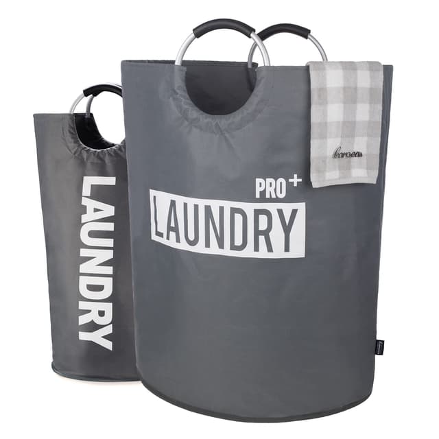 👕🧺 Caroeas 150L Großer Wäschekorb (8 Farben) - Wasserdichter Wäschebehälter
