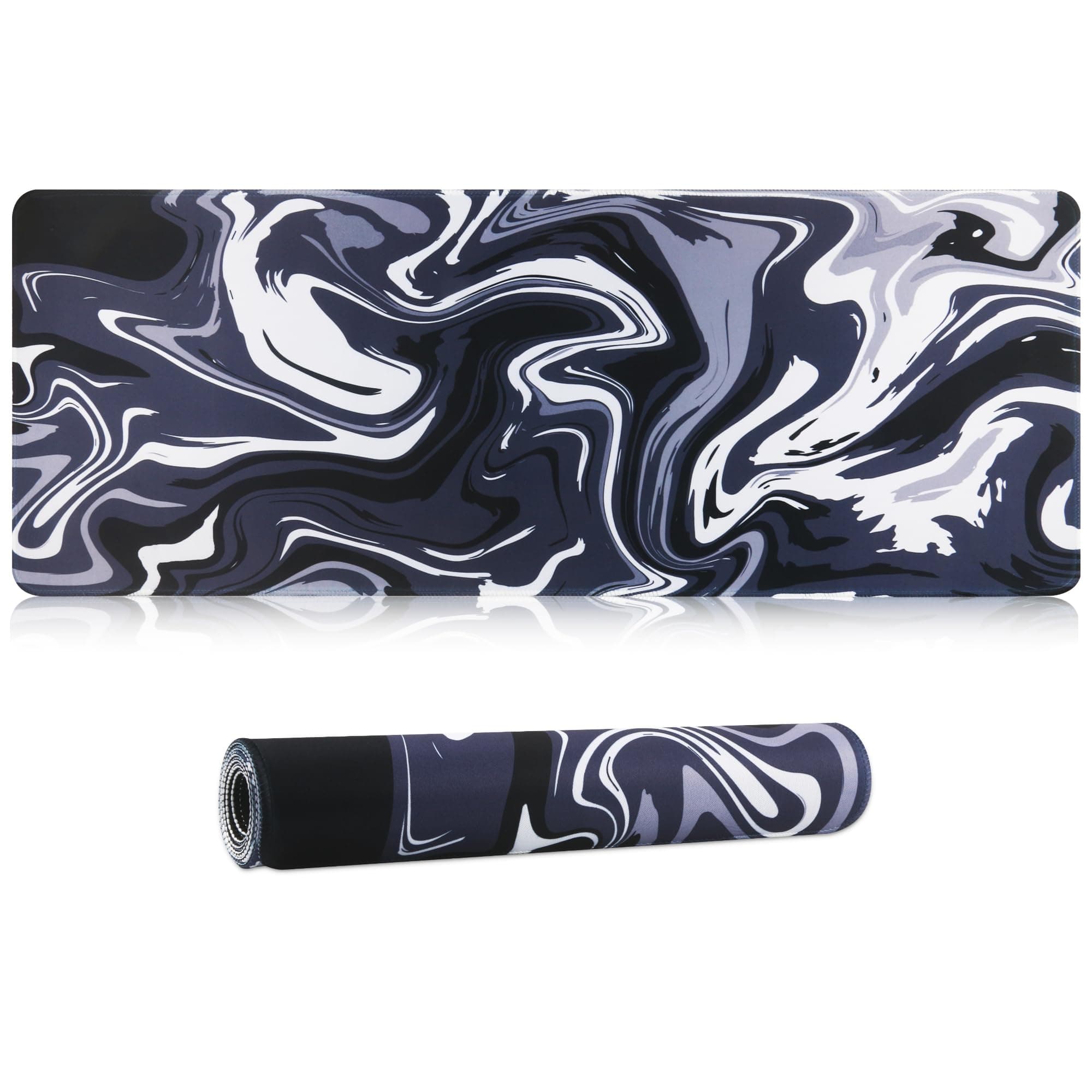 HoYiXi Gaming Mauspad Extra Große XXL 600x300x3MM Schwarz 003 🍉🍍🍐🍑🍊