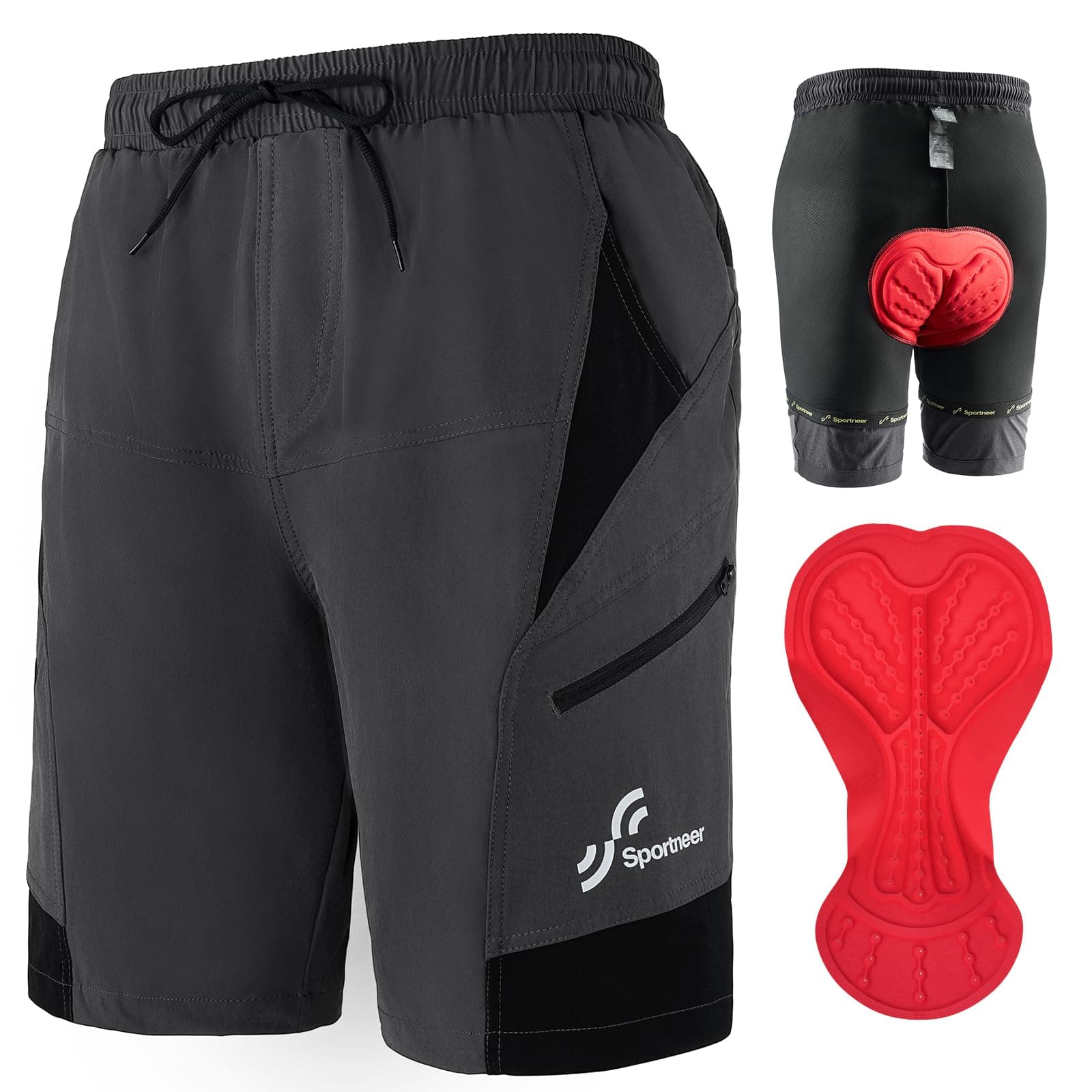 🚵‍♂️ Sportneer MTB Radlerhose Herren 🚴‍♂️