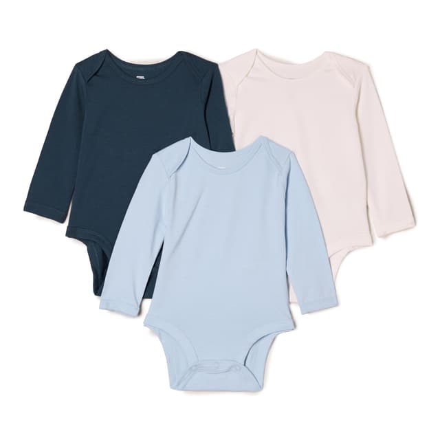 👶 Amazon Essentials x Sofia Grainge Unisex Baby Langärmliger Body, 3er-Pack