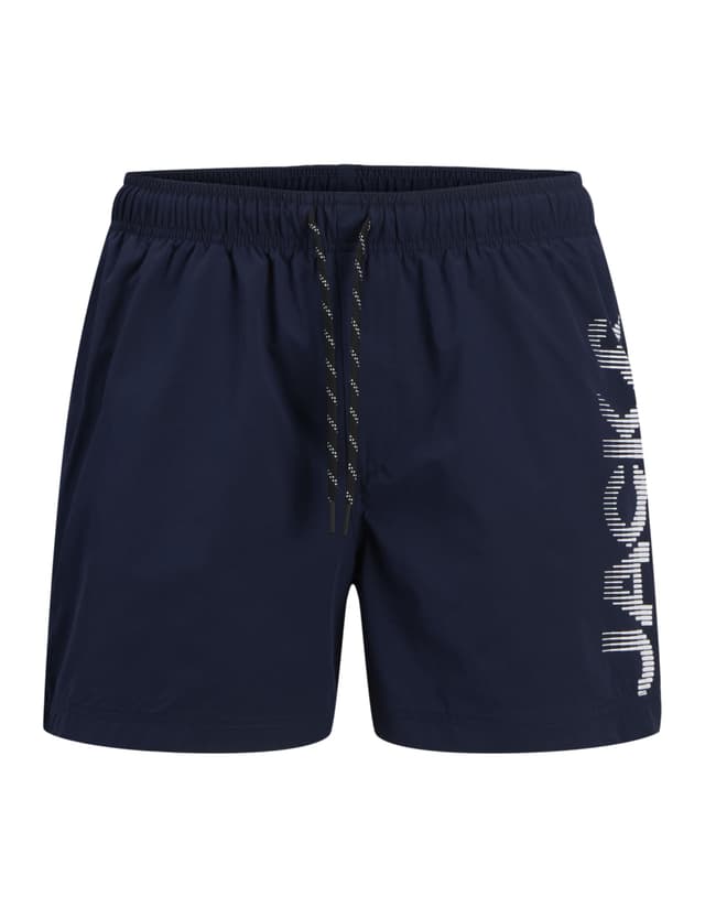 🌊 JACK & JONES Herren Jpstmaui Jjswim Splice Logo AKM Sn Pls 46 Navy Blazer 🩳