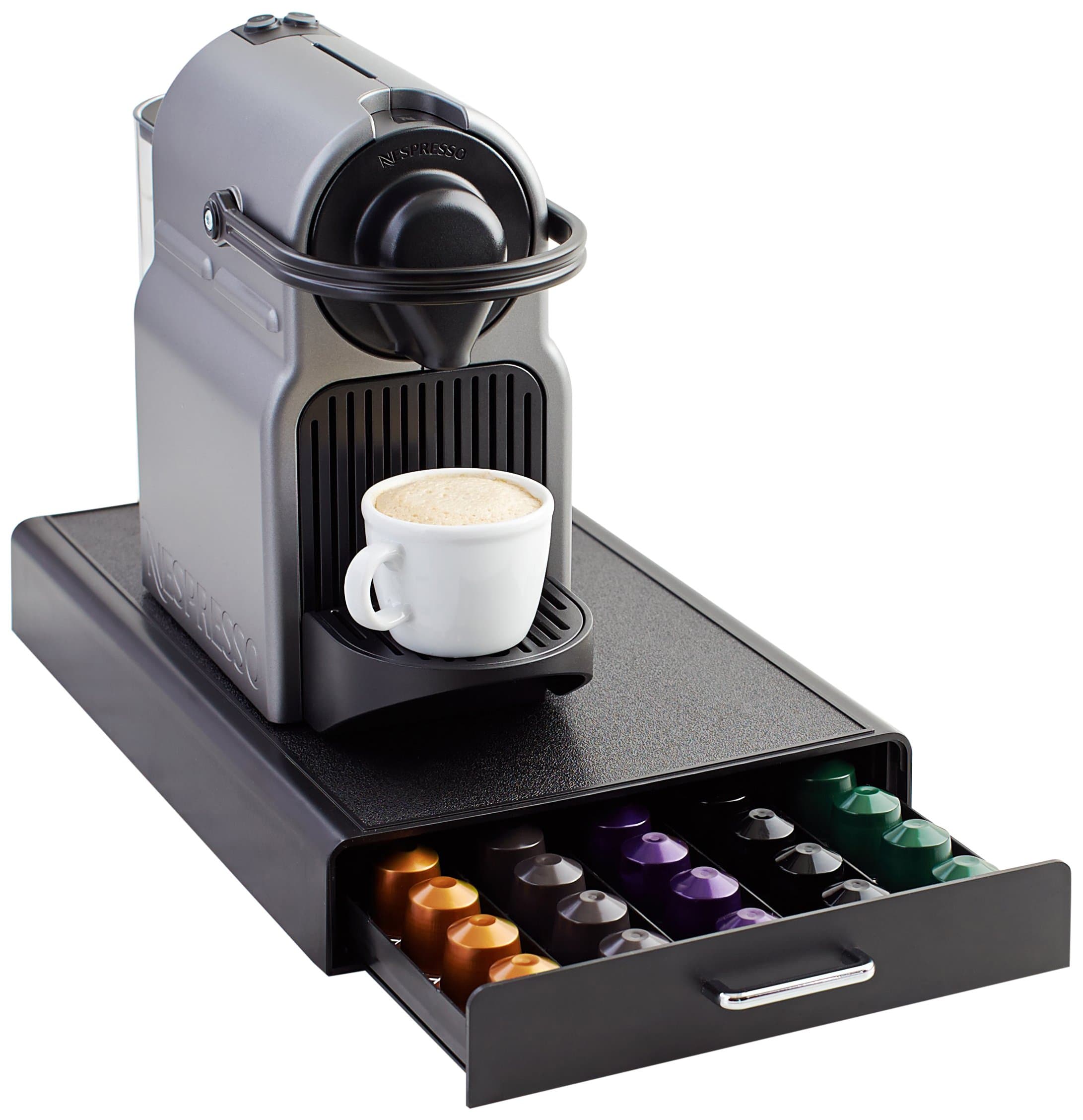 🌟 Amazon Basics 1 Schubladenbox für Nespresso Originalline Kaffeekapseln 🌟