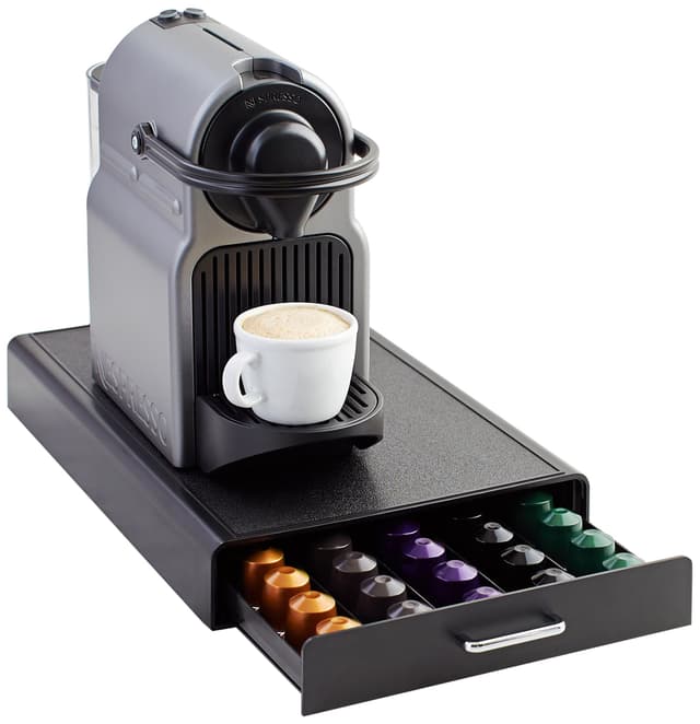 🌟 Amazon Basics 1 Schubladenbox für Nespresso Originalline Kaffeekapseln 🌟
