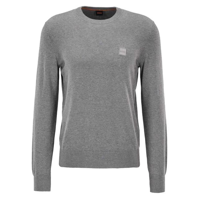 🔥 Mega Sale! BOSS Herren Pullover aus Baumwolle und Kaschmir 3XL Light/Pastel Grey51