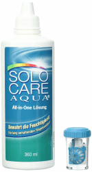 🌊👀 Solocare Aqua Pflegemittel Systempack (4 x 360ml) für weiche Kontaktlinsen | 360 ml (4er Pack)