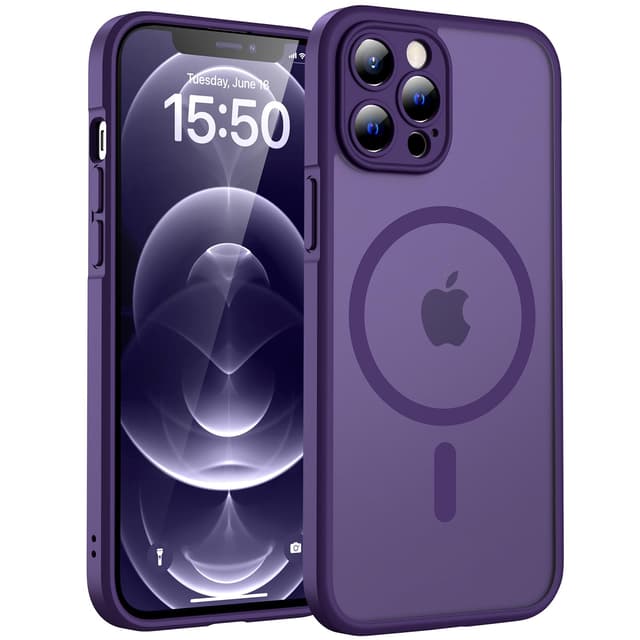 TOCOL iPhone 12 Pro Max Hülle für Magsafe 📱 Stoßfest & Kratzfest 🛡️
