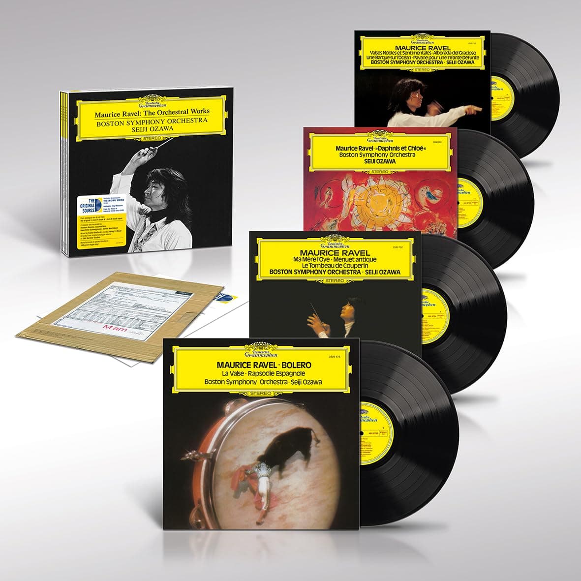 🎶 Sonderangebot: Maurice Ravel: The Orchestral Works (Original Source; 180g Vinyl Deluxe-Gatefold Edition) 🎵