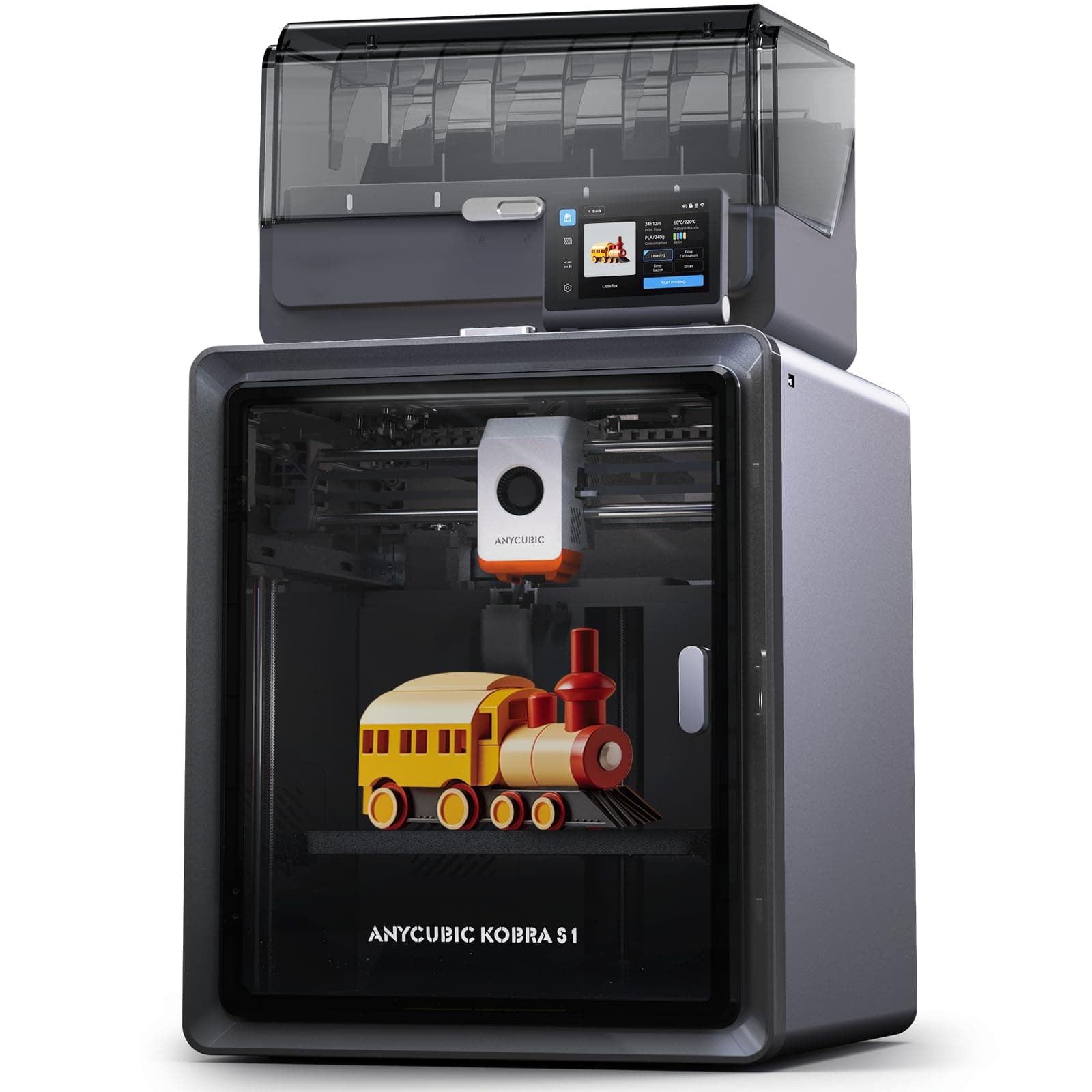 🌟 Anycubic Kobra S1 Combo 3D-Drucker Mehrfarbig 🌈🖨️