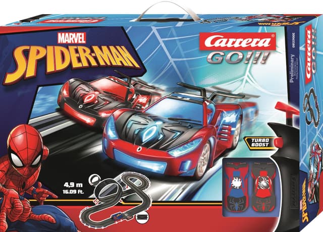 Carrera GO!!! Spider Racing Rennbahn-Set 🕷️🏎️