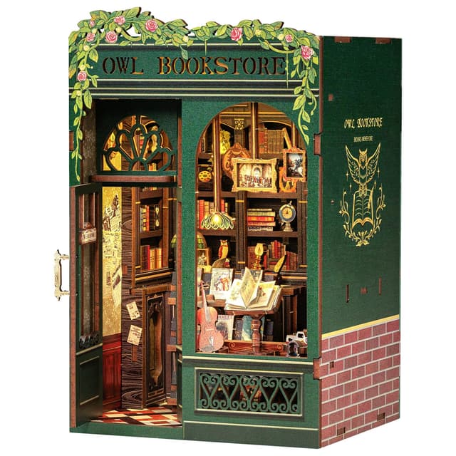 CUTEBEE Book Nook Kit - DIY Puppenhaus Häuser 🏠