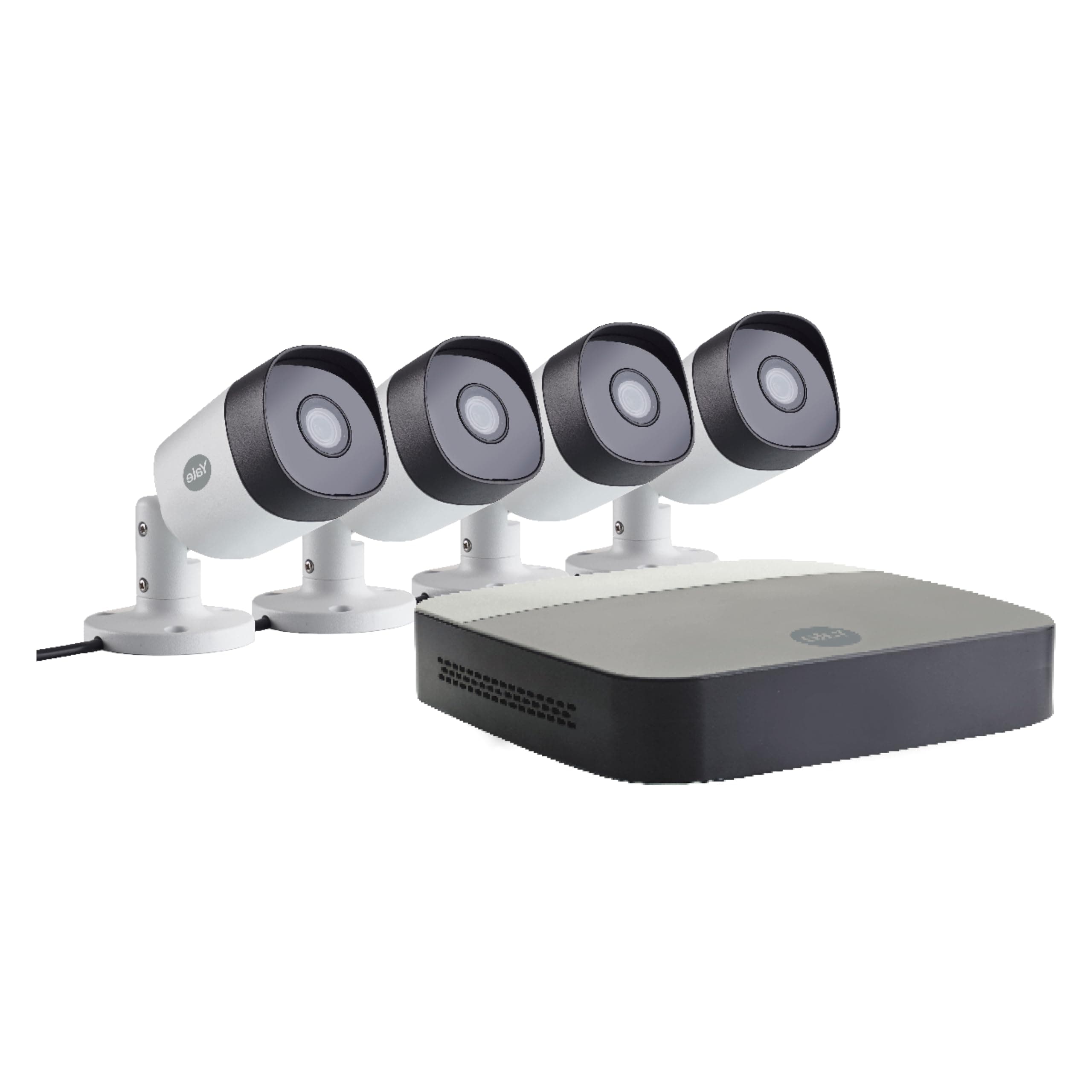 🏡 Yale SV-4C-4ABFX-2 Smart Home CCTV Kit x4 Outdoor Nachtsichtkameras 1080p 1TB Festplatte 📹🔒
