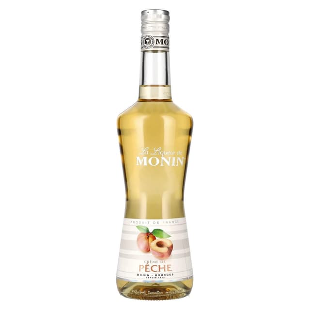 Monin Likör Pfirsich (1 x 0,7l) 🍑🍹 - für Cocktails Longdrinks Desserts