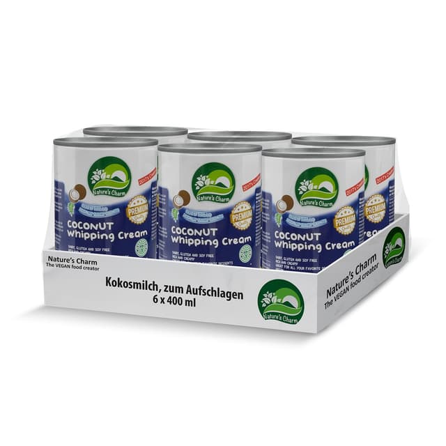 Angebot: Nature's Charm Kokosnussmilch zum Aufschlagen 🥥🌱