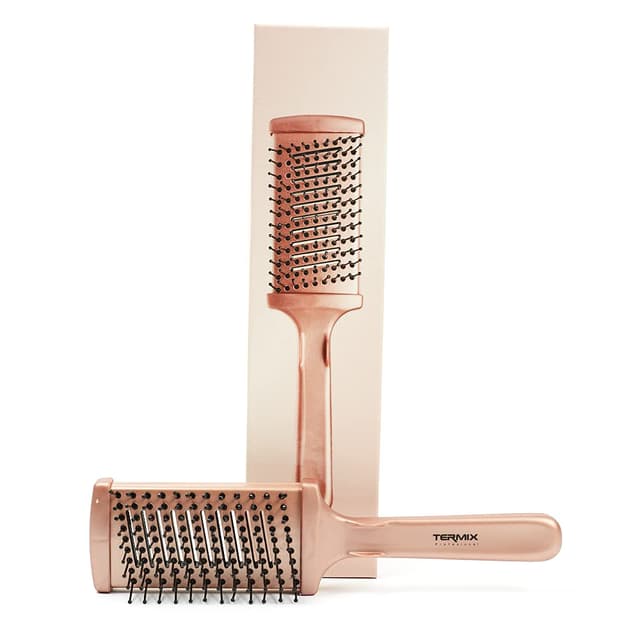 🌟 Mega Deal! Termix Professional Gold Rose - Große thermische Flachbürste