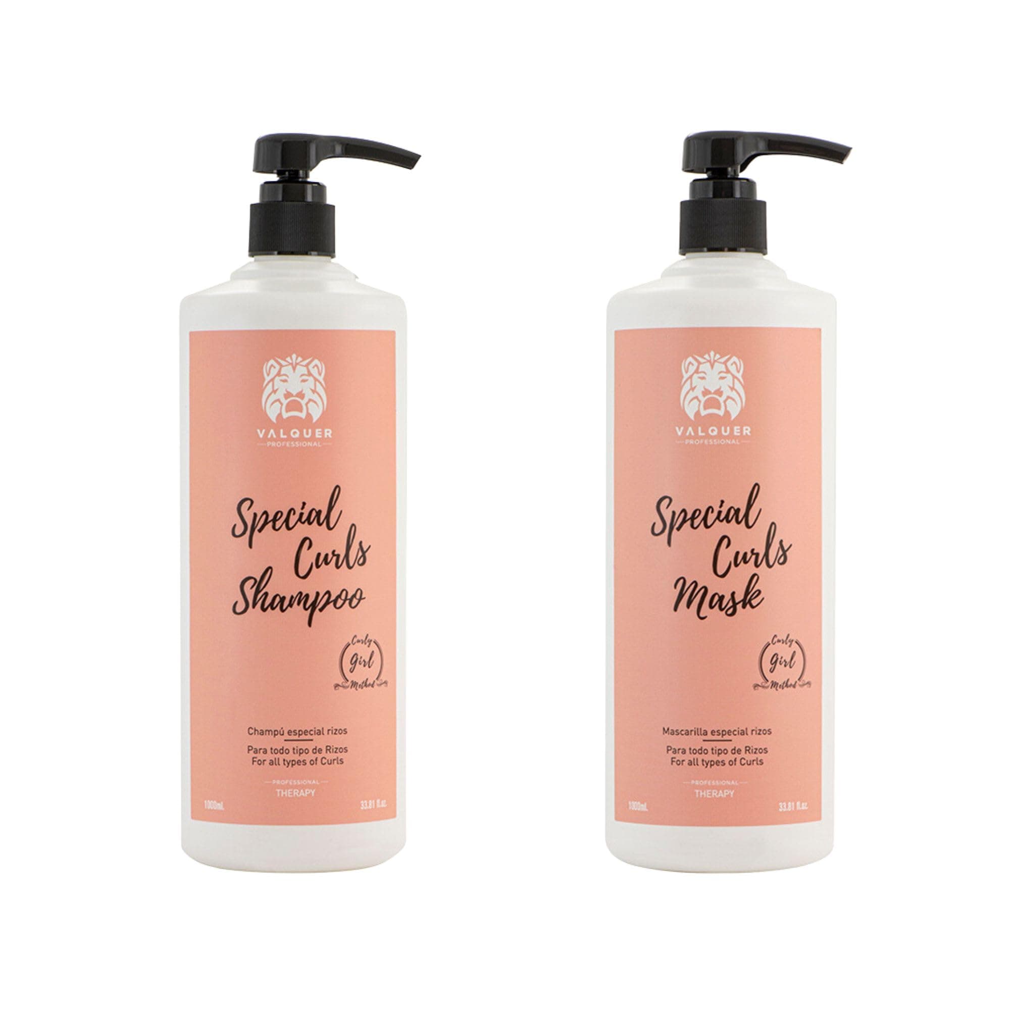 Valquer Lockige Methode Pack Shampoo + Maske 1000 ml 🌀✨
