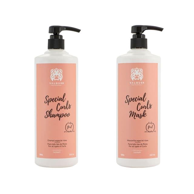 Valquer Lockige Methode Pack Shampoo + Maske 1000 ml 🌀✨