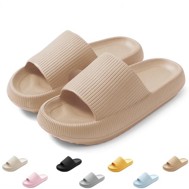 🌟 QJJQ Badeschuhe Herren Damen Cozislides Original Slippers 🌈
