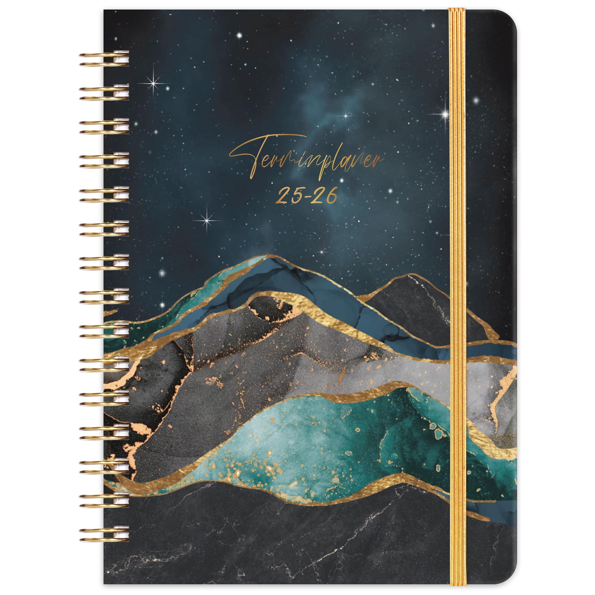 🌟 Kalender 2025 2026 - A5 Terminplaner 2025-2026 🗓️