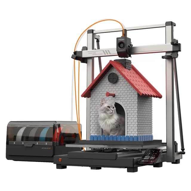 🌈 Anycubic Kobra 3 Max Combo 3D-Drucker Mehrfarbig | 420x420x500mm Druckgröße