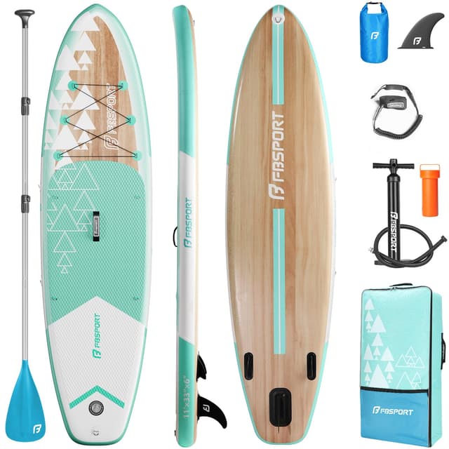 🏄‍♂️ FBSPORT Aufblasbares SUP Board - Stand Up Paddling Board Kit 🛶