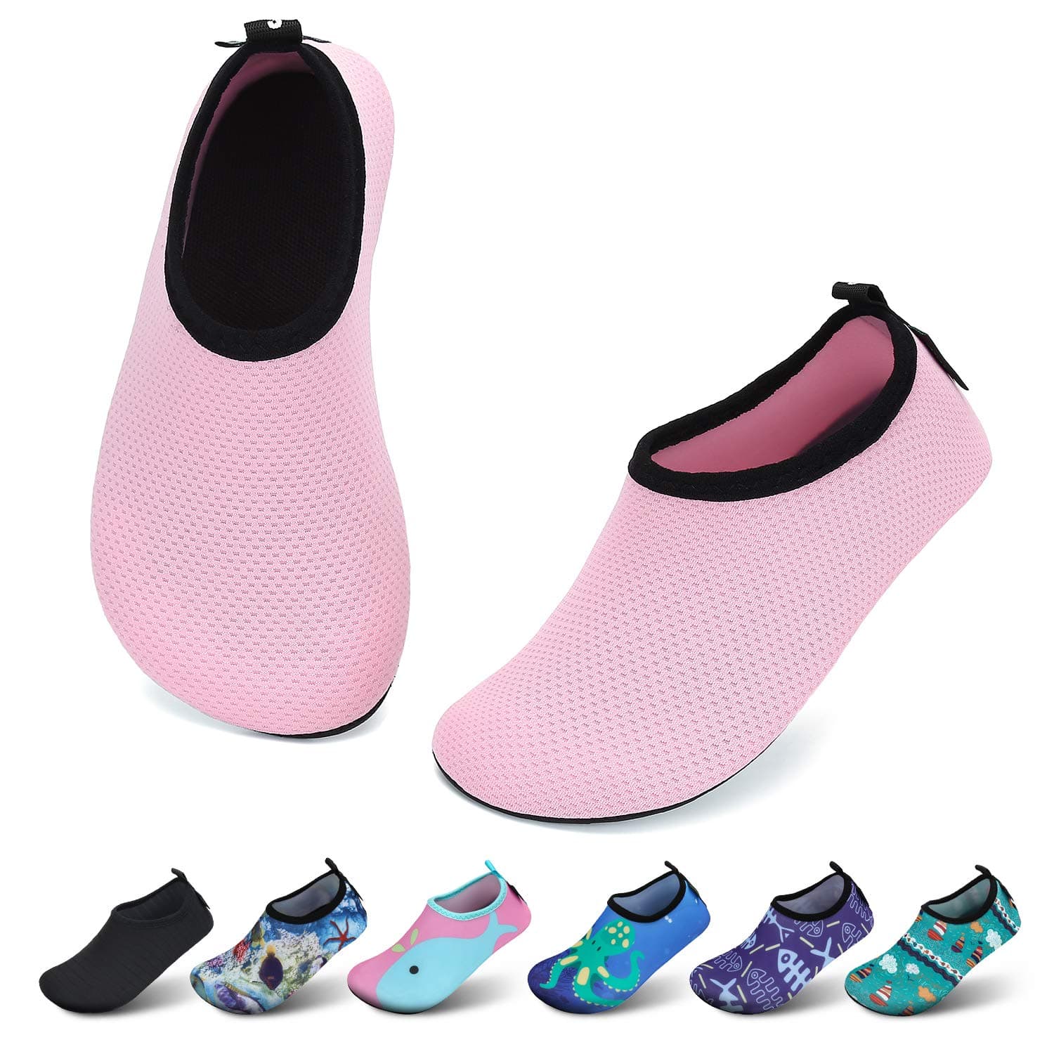 🏊‍♀️👧🧒 SAGUARO Kinder Badeschuhe Mädchen Schwimmschuhe Junge Pink 34/35 EU - 11.88€