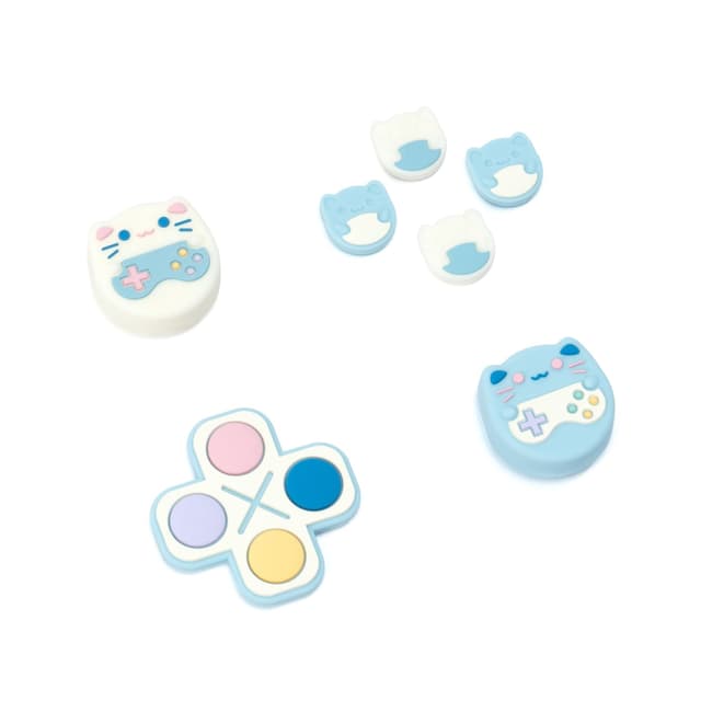 GeekShare Cross D-Pad Taste Kappen Daumen Griffe Set 🎮🐱