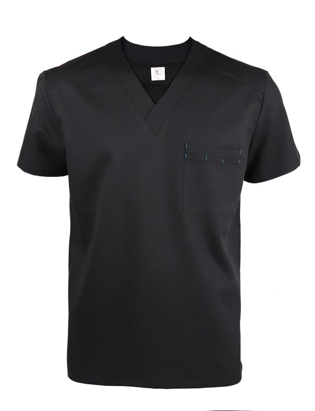 JONATHAN UNIFORM Herren Kasack Schwarz