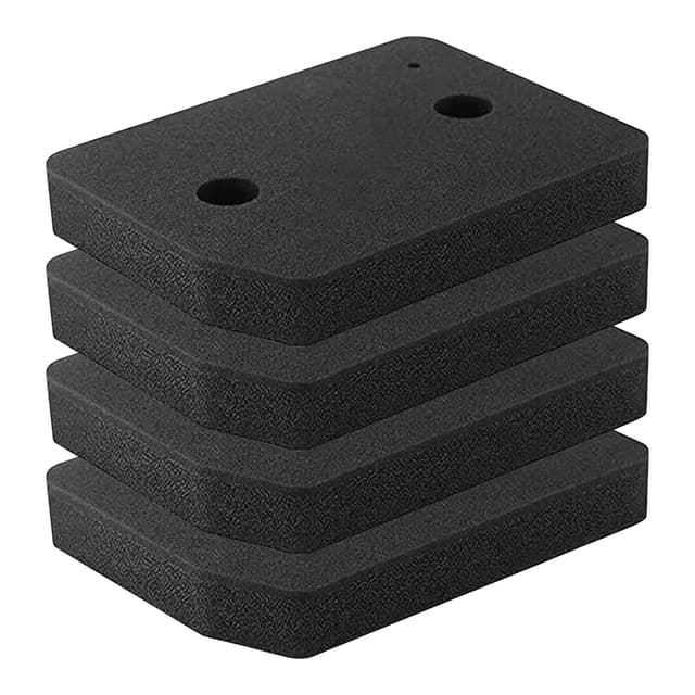 🧽🌬️ 4 Stück Trockner Filter für 9164761 Trockner Wärmepumpentrockner, 207 x 157 x 30mm Ersatz-Schwammfilter
