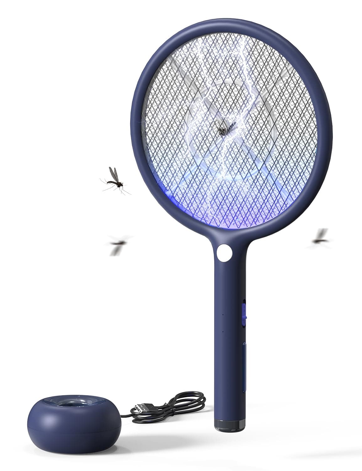 AROEVE Elektrische Fliegenklatsche, 2-in-1 Fliegenklatsche 🦟🔋