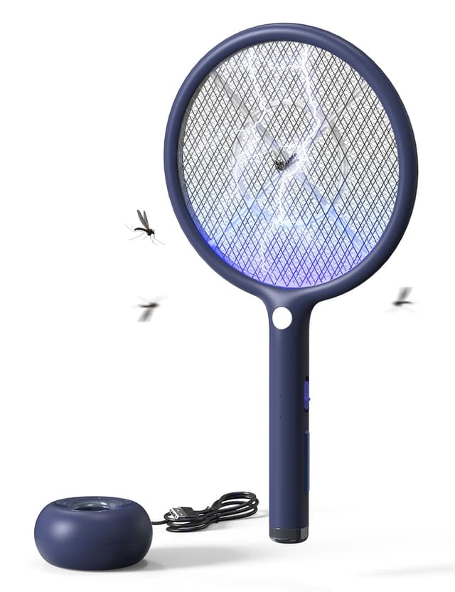 AROEVE Elektrische Fliegenklatsche, 2-in-1 Fliegenklatsche 🦟🔋