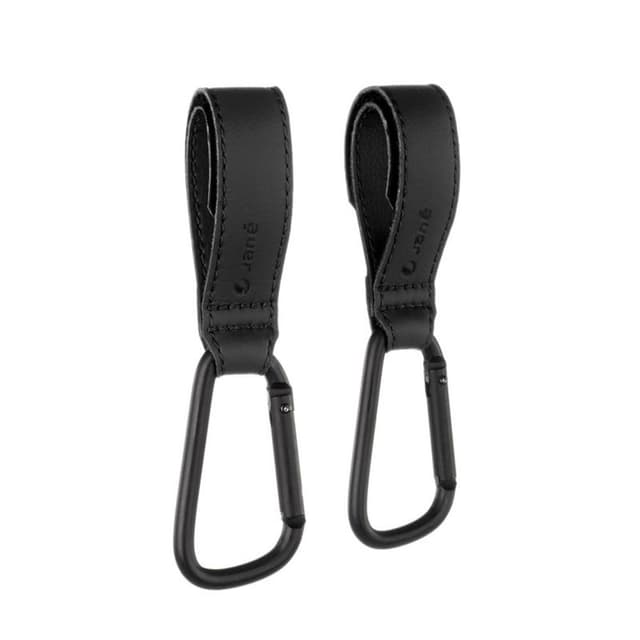👶🏼👜 Jané Universalhaken, 2 Stück - Schwarz
