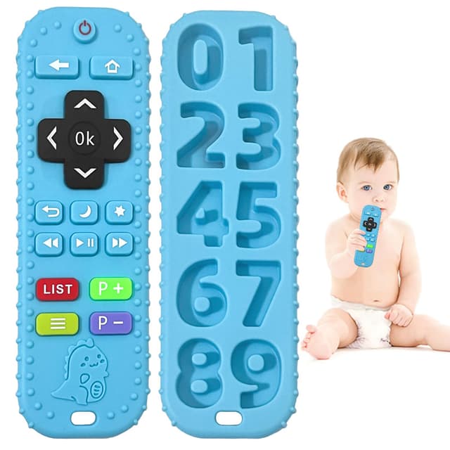 0-12 Monate Silikon-Baby-Zahnungsspielzeug - Sicher und gesund für Babys 👶