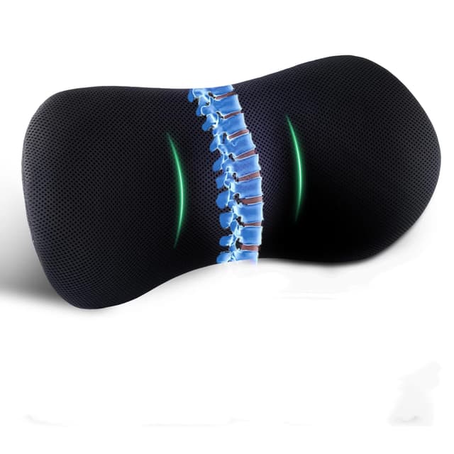 🌟 EGO HOME Lendenkissen aus Memory Foam 🌟