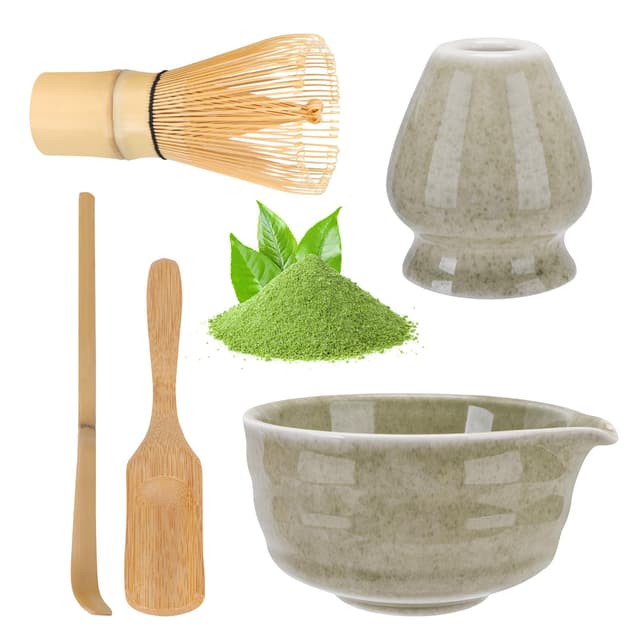 🍵 LUIIKEN Matcha-Set 🍵 - 5-teiliges Set für Teeliebhaber