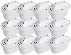 🌊🌿 12 Pack Filterkartuschen für Brita Maxtra+, Brita Style, Mavea Elemaris XL Wassertank