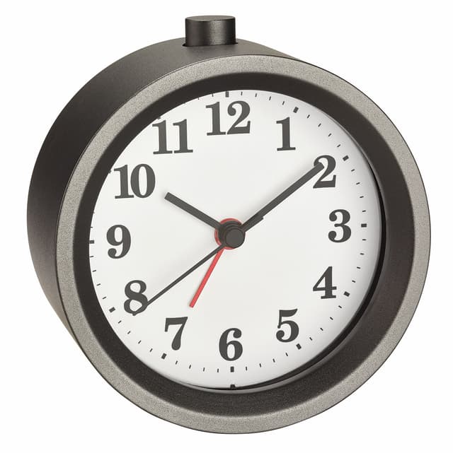 TFA Dostmann Analoger Wecker aus Metall mit leisem Uhrwerk ⏰🌟