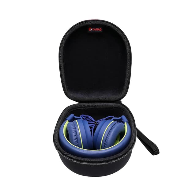 🎧 XANAD Tasche für Kinder Kopfhörer - iClever/gorsun/Nabevi/PowerLocus/Tonies/Tribit/hisonic/Retoo/BIGGERFIVE/EasySMX/Kekz Leicht Bluetooth Kopfhörer (Schwarz) 🎒