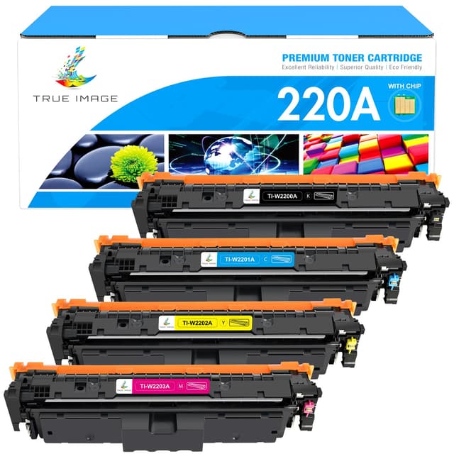 🌟 4PK 220A 220X MFP 4302dw Toner Set Mit Chip Kompatibel für HP Color Laserjet Pro