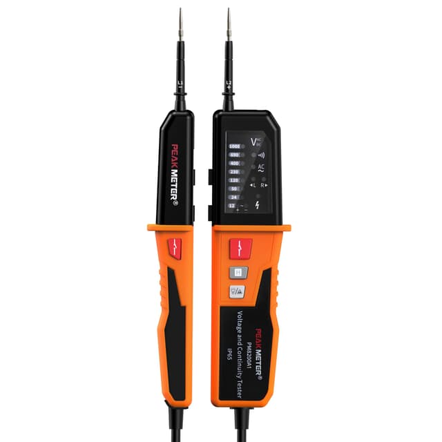 🔧🔌 Spannungsprüfer PM8200A1 - Automatischer Bereich 12V~1000V